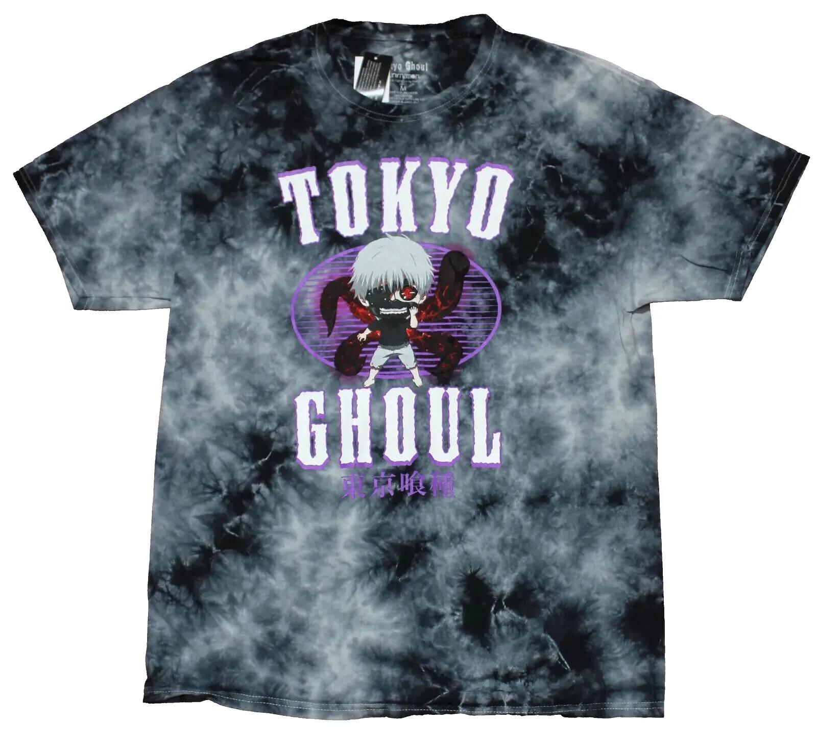 26 Licensed Tokyo Ghoul Chibi  Tye Dye Cotton Tee Shirt New Unisex T-Shirt XXXXL