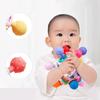 Montessori Baby Toys 0 12 Months Rotating Rattle Silicone Teething Toys Ball Grasping Activity Development Baby Sensory Toy