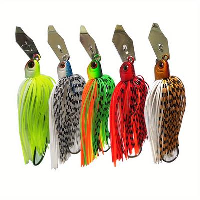 7G Chatter Bait Spinner Köder Kraut Angeln Köder Buzzbait Wobbler Chatterbait Für Bass Hecht Walleye Fisch