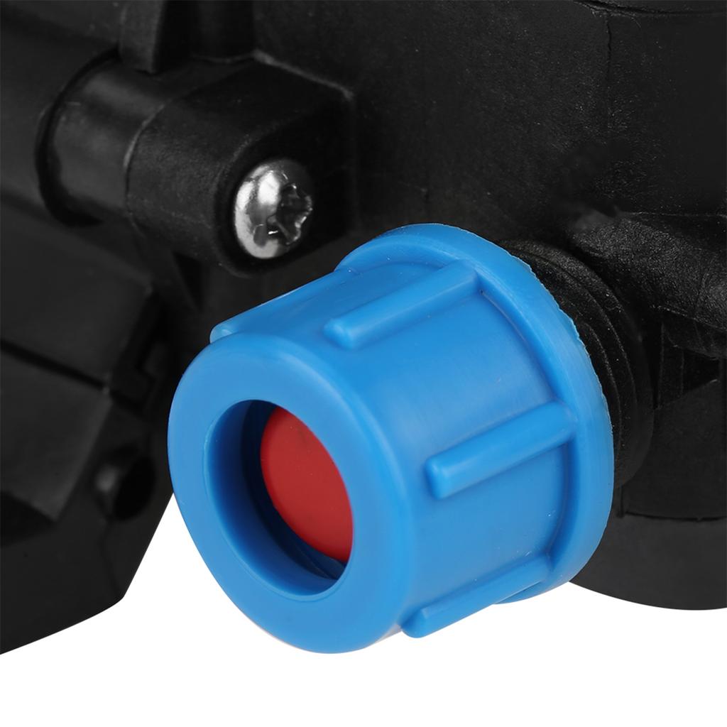 Pompă de apă cu diafragmă micro DC 12V 45W Autoamorsare Zgomot redus Debit 4L/min Negru