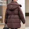 Fashion Winter Coat Female Long Parkas Hooded Loose Thick Warm Women's Jackets