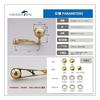 HEIGHTEN 75mm Reel Handle with 35mm Handle Knob, Compatible with SHIMANO, DAIWA, and Abu Baitcasting