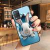 Rabbit Bunny Cute Girl Phone Case Cover Coque For Iphone Xiaomi Mi Samsung Galaxy Redmi Note A S 11 12 13 14 15 22 23 24 5G Pro Plus Max Fe Ultra