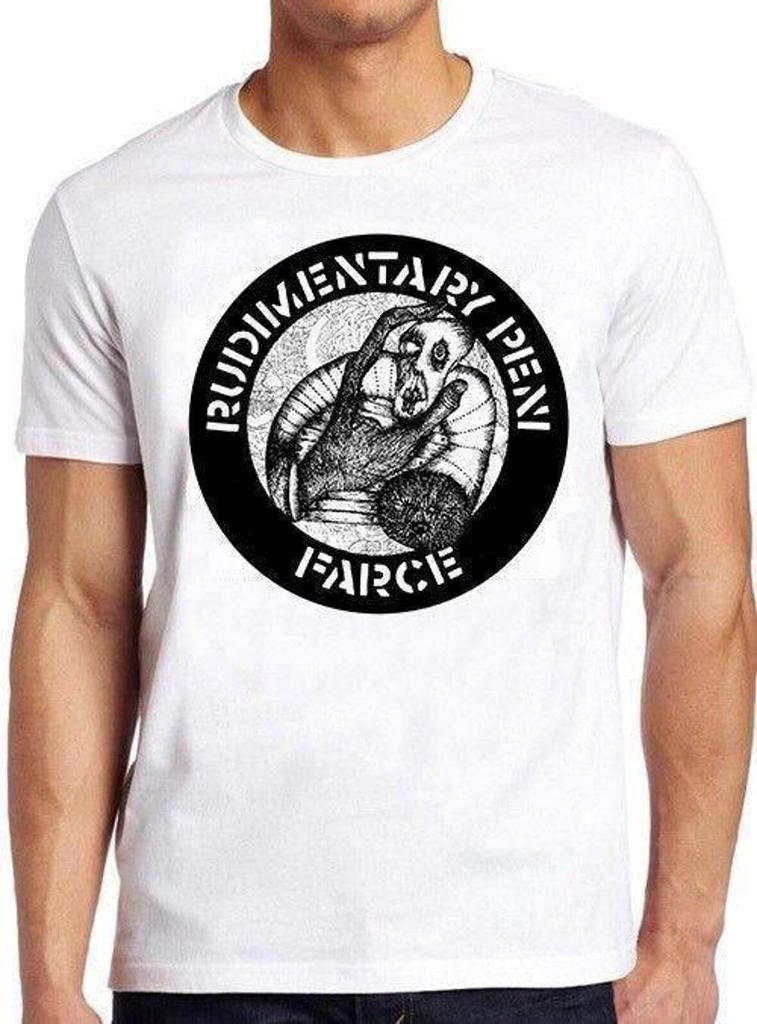 Rudimentary Peni T Shirt B1726 Farce Punk Rock Cool Gift Tee