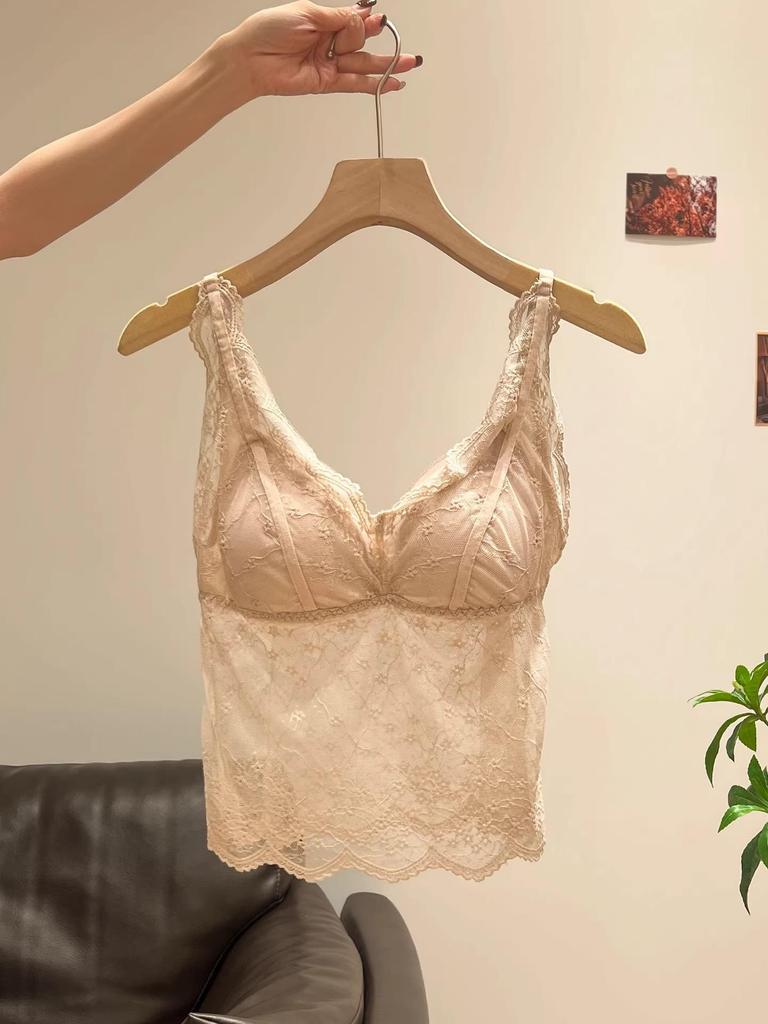 2025 Winter French Luxury Lace Camisole for Women