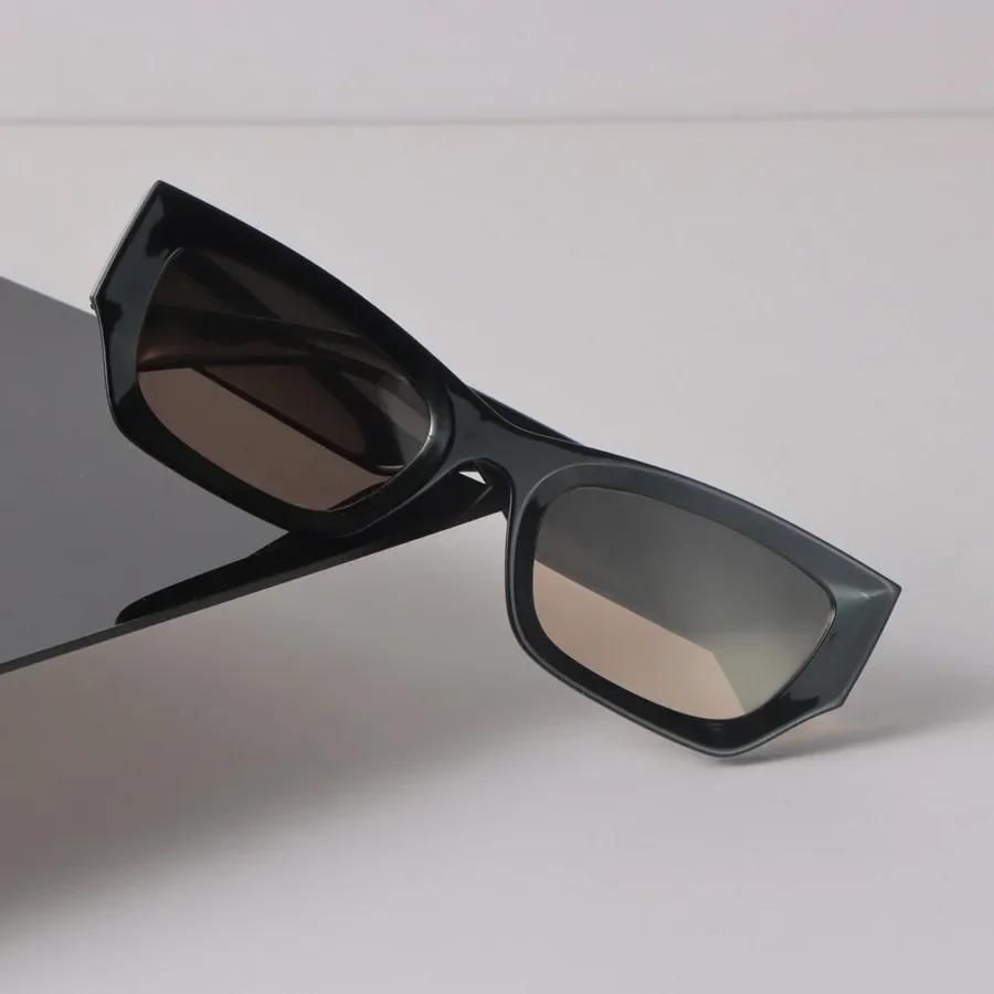 Retro Sunglasses Women Men Cat Eye Mirror Clear Luxury Eyewear Sexy Designer Brand Black Sun Glasses For Female Male