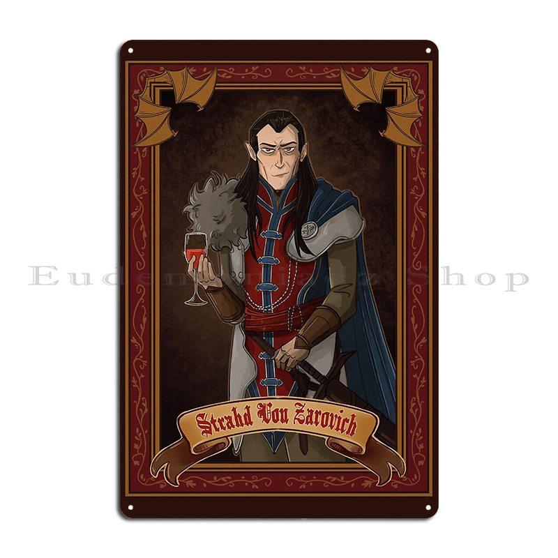 

Металлическая табличка Страд фон Зарович Кино Классика Пещера Ретро Дизайнерская Жестяная Табличка Постер 20x30cm（7.8x11.8inch）