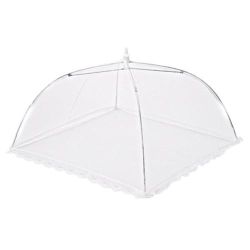 Foldable Dining Table Cover, Mosquito Net, Fly Net, Easy Storage, Breathable, Dustproof, Convenient, Durable, Food Protection, Kitchen Umbrella, Mesh