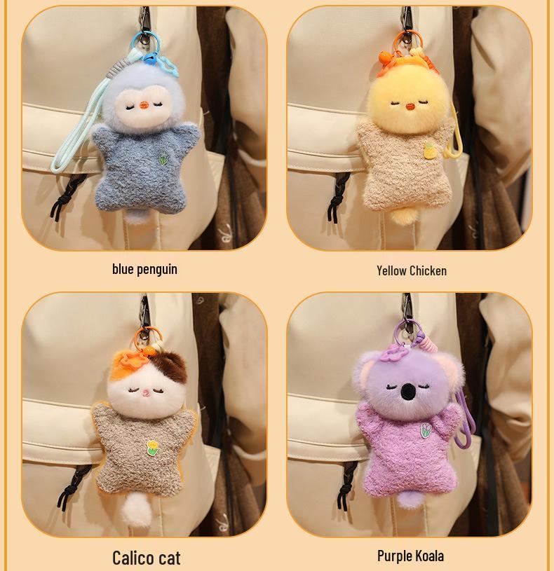 Adorable Capybara & Raccoon Plush Toy Charm