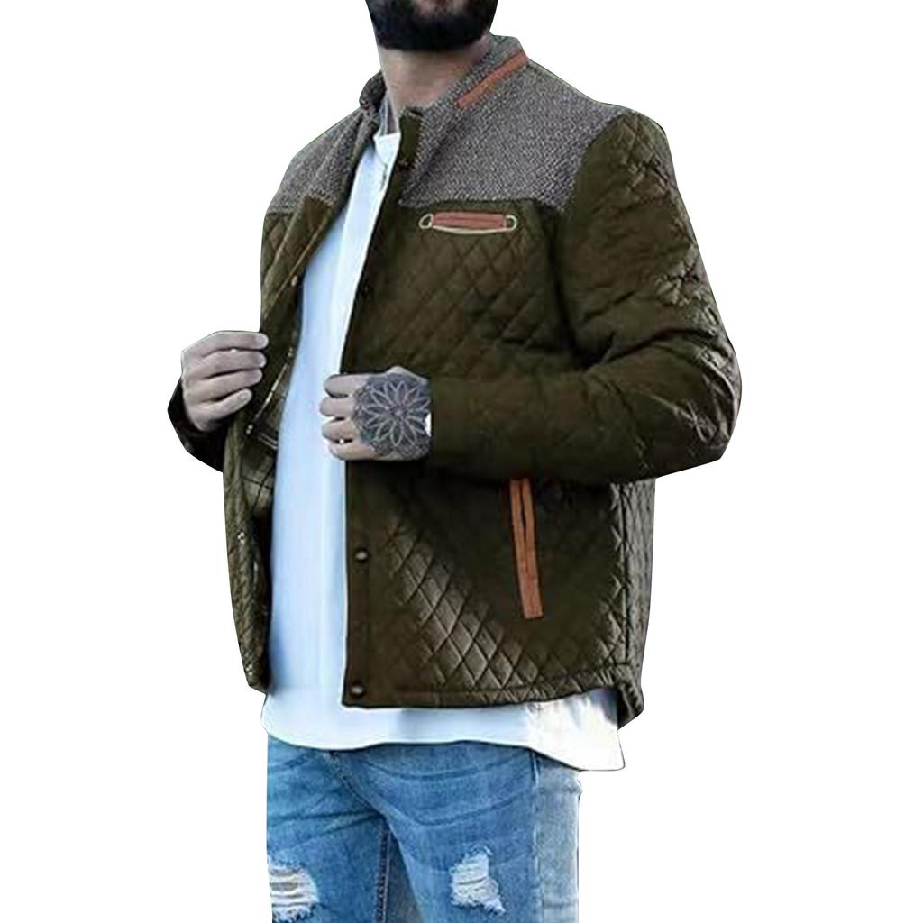 Men's Casual Outdoor Sports Windproof Pocket Jacket Thickened Jacket