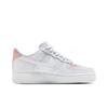 Nike Air Force 1 Rutschfest Abriebfest Gleichgewicht Niedrige Skateboard-Schuhe Unisex Weiß Rosa HF0729-001(Team384-A)