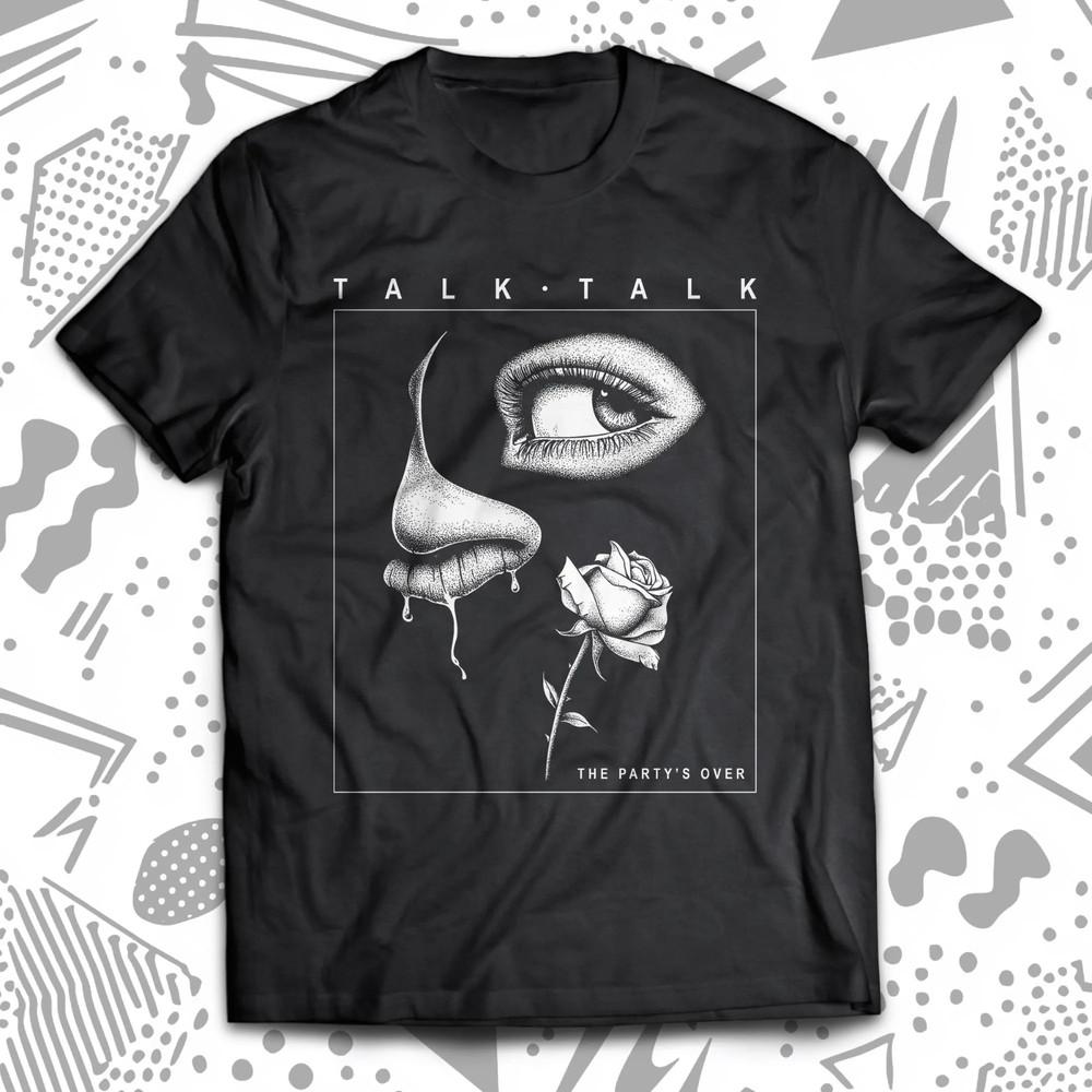 Talk Talk Band The Party s Over Heavy Cotton Black All Size Shirt TR447 Unisex T-Shirt S