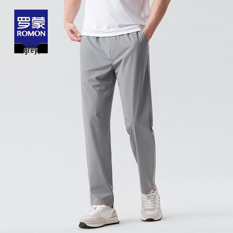 

Luomeng Men s Summer Four-Way Stretch Cooling Straight-Leg Casual Pants XL