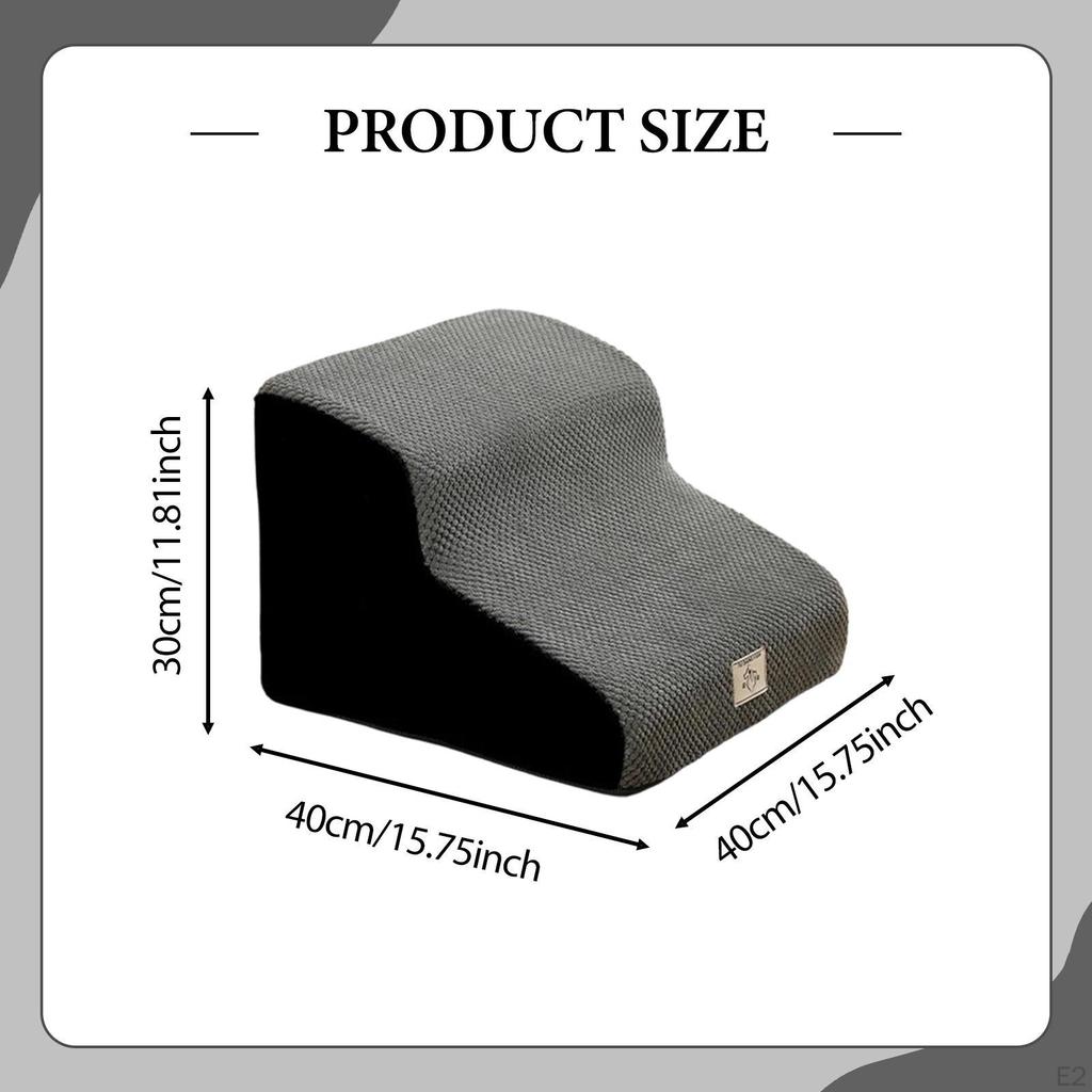 2-stopniowe schody dla psa Rampa dla zwierząt wygodna, wielofunkcyjna, łagodny spadek, drabinka dla szczeniaka małych zwierząt