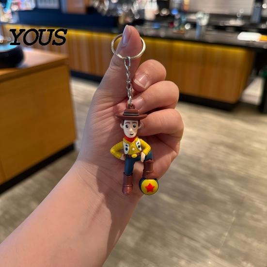 Keychain Toy 1/5Pcs Pendant, Cartoon Anime Figure Charm Key Holder, Kids Accessory Party Favor Pendant for Children Friends Backpack Decoration