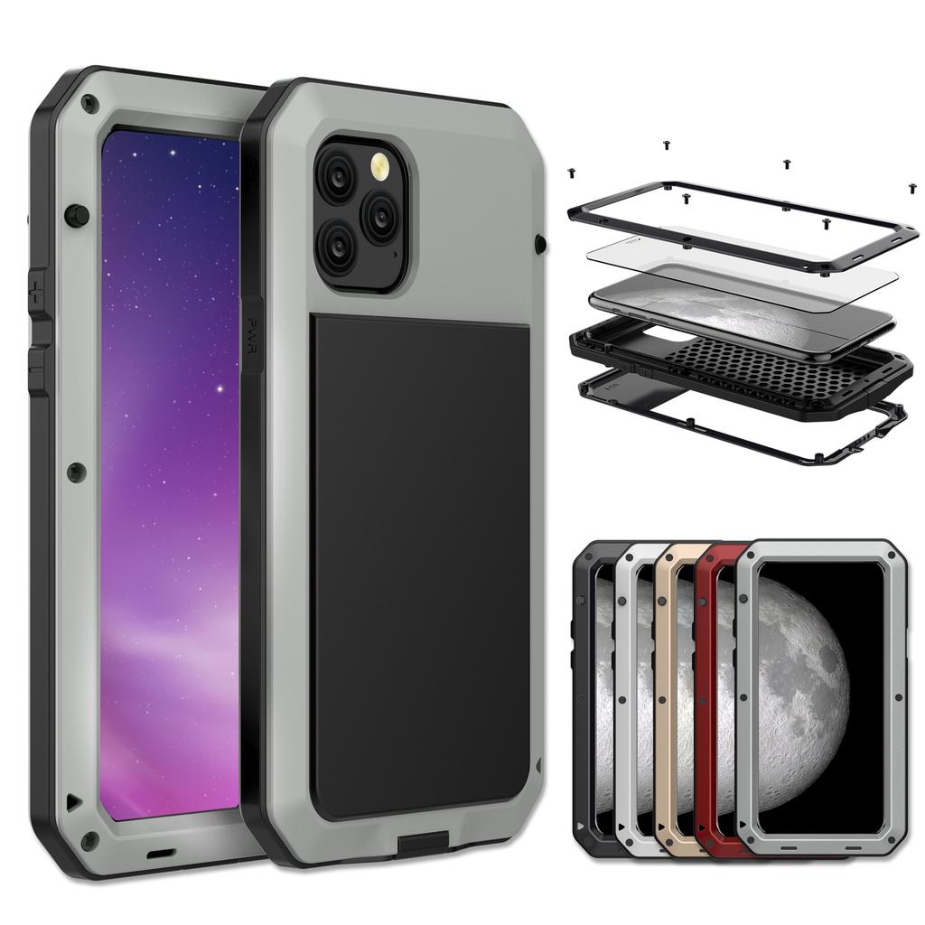 Custodia anticaduta in silicone a copertura totale per telefoni cellulari Apple 14, compatibile con iPhone 13 Pro/12 Pro Max/iPhone 15 Pro Max.