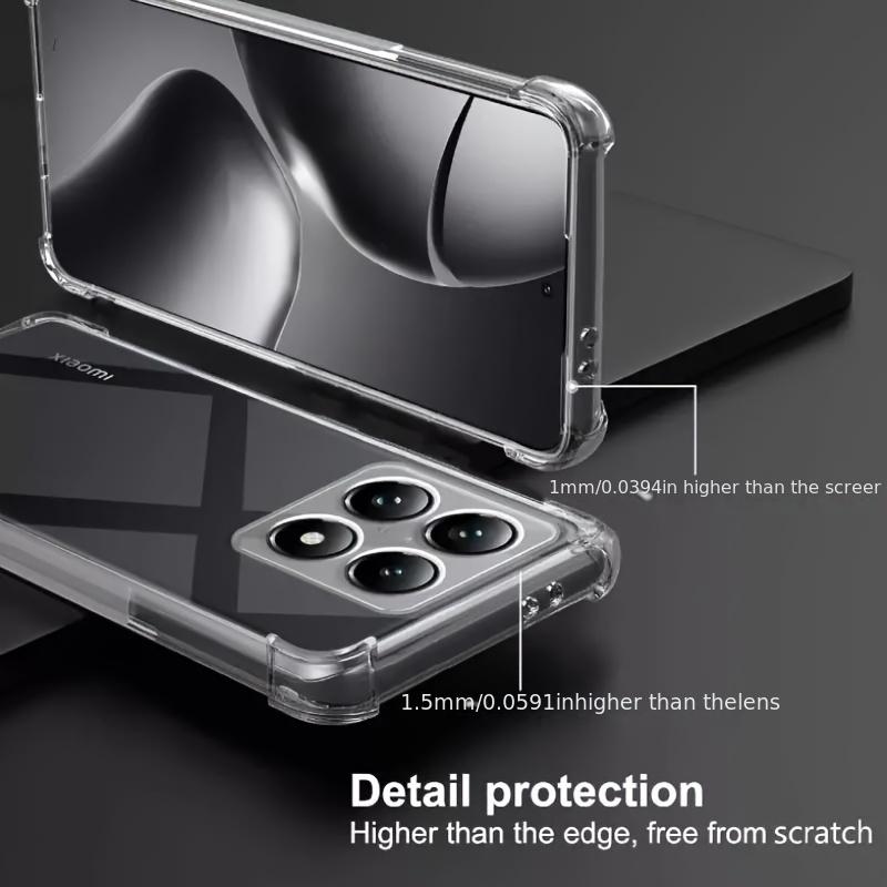 Shockproof Soft Case For XiaoMi Redmi 14C 13C Redmi13 Note 13 Note13 Pro Note13 Pro Plus 5G 4G Redmi Note 14 Pro Plus 5G Phone Cover Shell