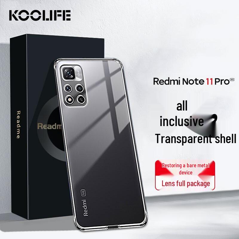 KOOLIFE Heltäckande Stötsäker Mjukt Fodral för Xiaomi Redmi-telefoner