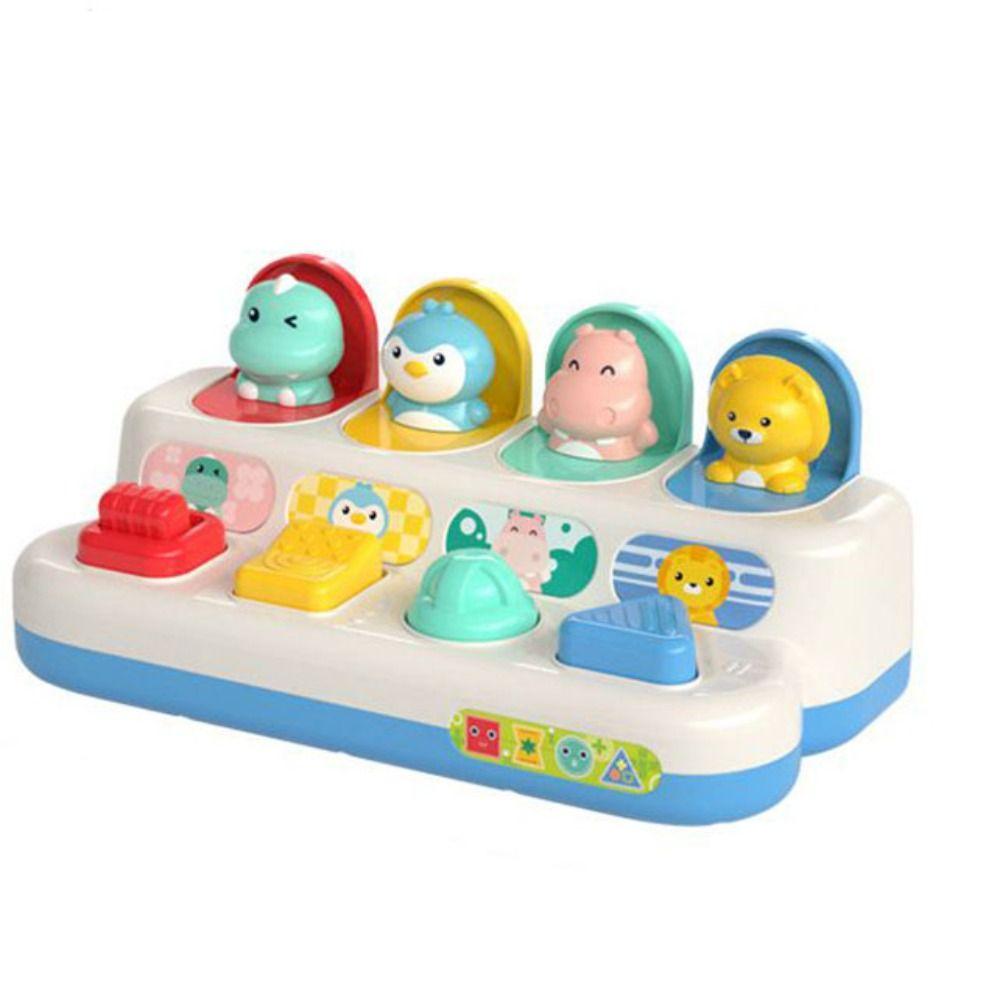 Animals Theme Peekaboo Switch Box Plastic Interactive Animal Toy Box  Kids Toddlers Babies