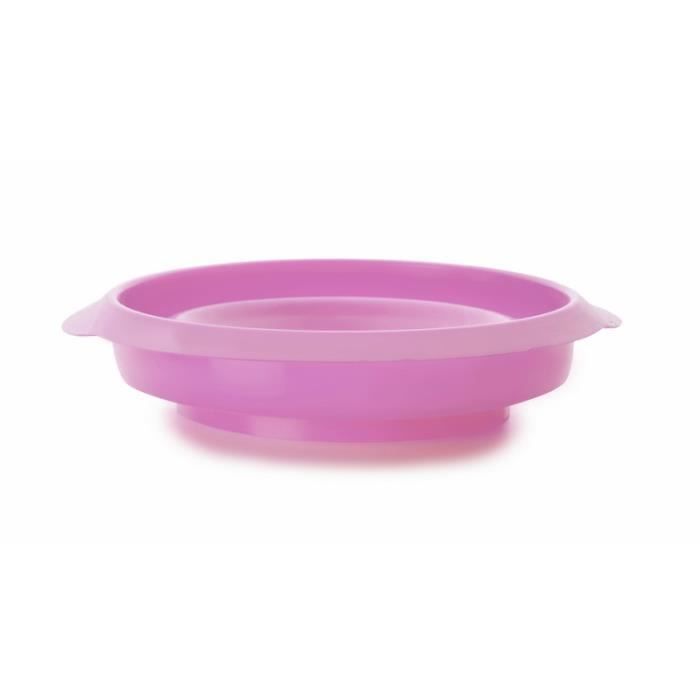 Bol - IBILI - Semi-circulaire pliable - Silicone - Ø 21 cm - Rose