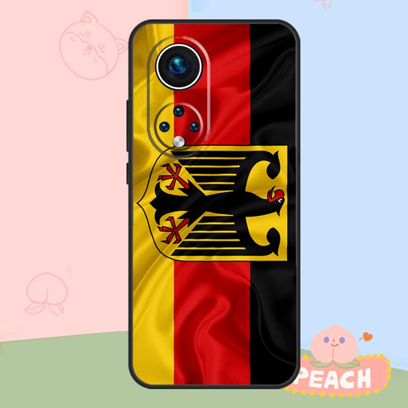 Germany Flag Banner Case For Honor Magic 6 7 8 Pro Honor 400 200 50 70 90 Lite X8b X8c X9b X9c X9d Win RT Cover