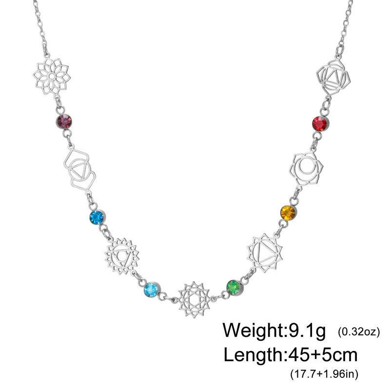 Fashion Fairy Multi Pendant Colorful Rhinestone Handmade DIY Necklace Personalized Clavicle Chain For Women