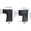 Motorcycle Bike Handlbe Bar Muffs Waterproof Winter Gloves Warm and Dry Hands