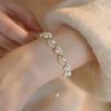 Personality Geometry Colored Metal Stone Bracelets Women Fashion Golden  Hollow Link Charm Bracelets Party Jewerly Gifts
