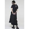RECODE Unbalanced Pleated Skirt_Rqkam24532Bkx