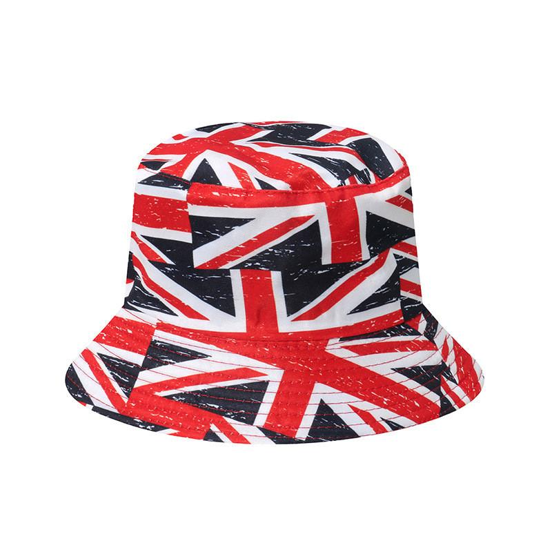 Bucket Hat Floral Four Leaf Clover Fisherman Hat Sun Protection Beach Hat Women