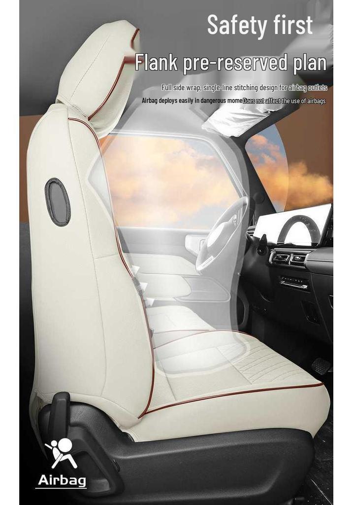 2024 Baojun Yueye Wuling Flagship Full Coverage Seat Cushions - Year-Round Car Seat Covers