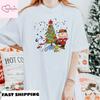 Tree Snoop Charlie Brown Woodstock Shirt, Cute Dog Winter, Mery Christmas, Funny