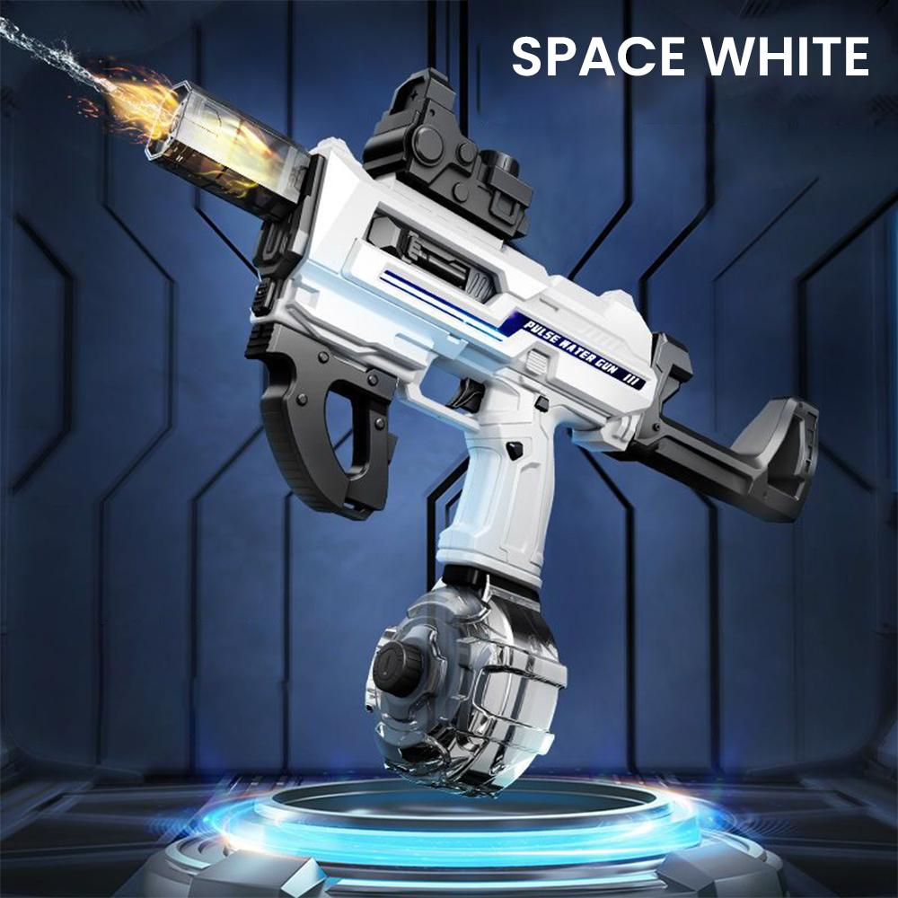 Electric Water Gun Toys for Kids Simulation Shooting LED Lights Sprays Automatic Suction Water Guns Toy for Kids Boys Adult Gift