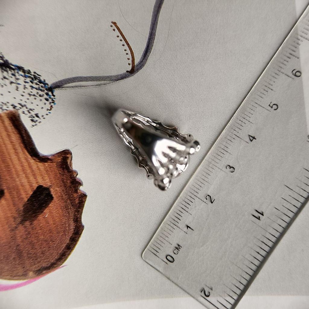 Silver Ring with Cubic Zirconia, Item Weight 7.21 G (2198239)