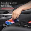 Leak-Proof Car Seat Gap Filler and Storage Organizer