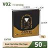 Pour-Over Coffee Filter Paper Bags
