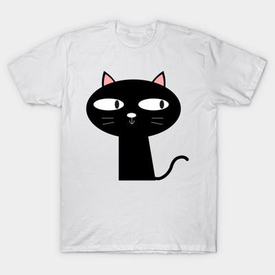 T Shirt Women Cute Cats 4 Harajuku Print Kawaii Tshirt Summer Short Sleeve Female T-Shirt Top Tee