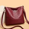Simple Bucket Bag Retro Women's Bag Large-capacity Commuting Single-shoulder Crossbody Bag