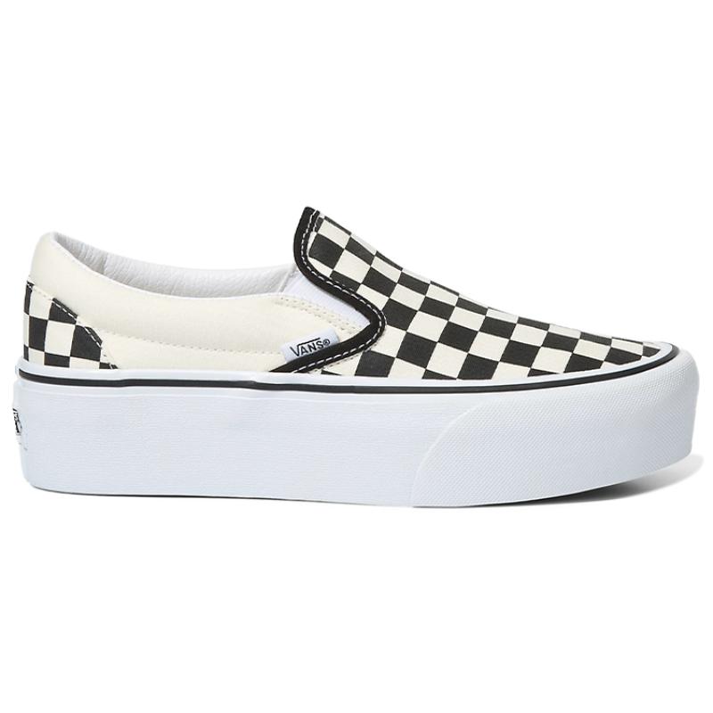 Vans Classic Slip On Stackform 'Checkerboard Black White' Vans VN0A7Q5RTYQ