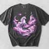Celestial Unicorn Graphic T-Shirt,Dreamy Unicorn Shirt,Magical Moonlight Unicorn Tee,Fantasy Lover Gift,Fairycore Fantasy Tee