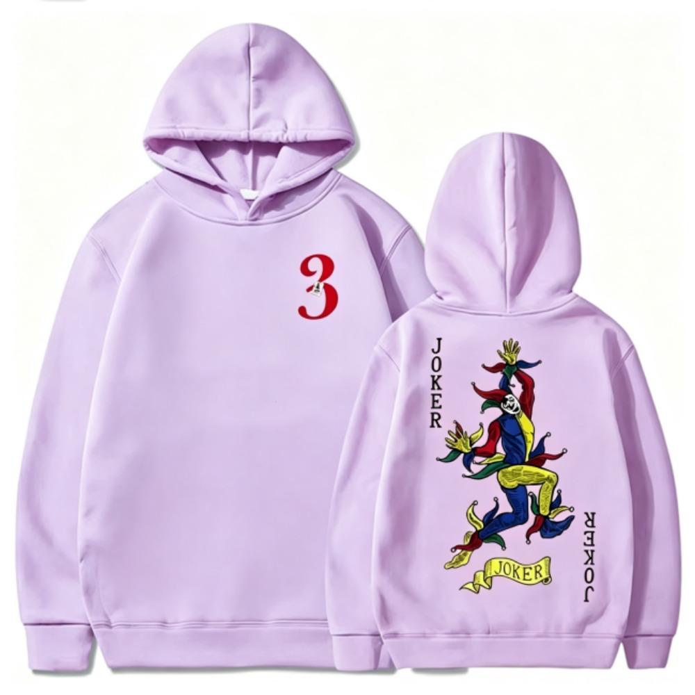 Spring Autumn Hoodies for Boys Girls Casual Sweatshirt Kids Clothes Tops Long Sleeve Hoodie Funny Clown Printed Hooded Pullover