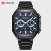 CURREN Quartz Watch Men Luxury Calendar Waterproof Business Wristwatch Luminous Big Dial Fashion Man Watch