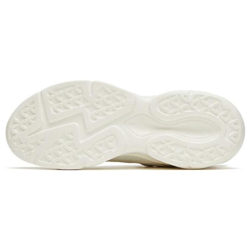 Anta Cushioning, Slip Resistant, Abrasion Resistant, Rebound Low Top Sports Casual Shoes Women's White Gray Sneakers 922328815-2