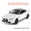 1:32 M4 Coupe 320i Model Hračka Auto Slitina Karoserie Gumové Pneumatiky Dveře Otevíratelné Zatáhni a Pusť Simulační Hračky Modely Dárky pro Děti