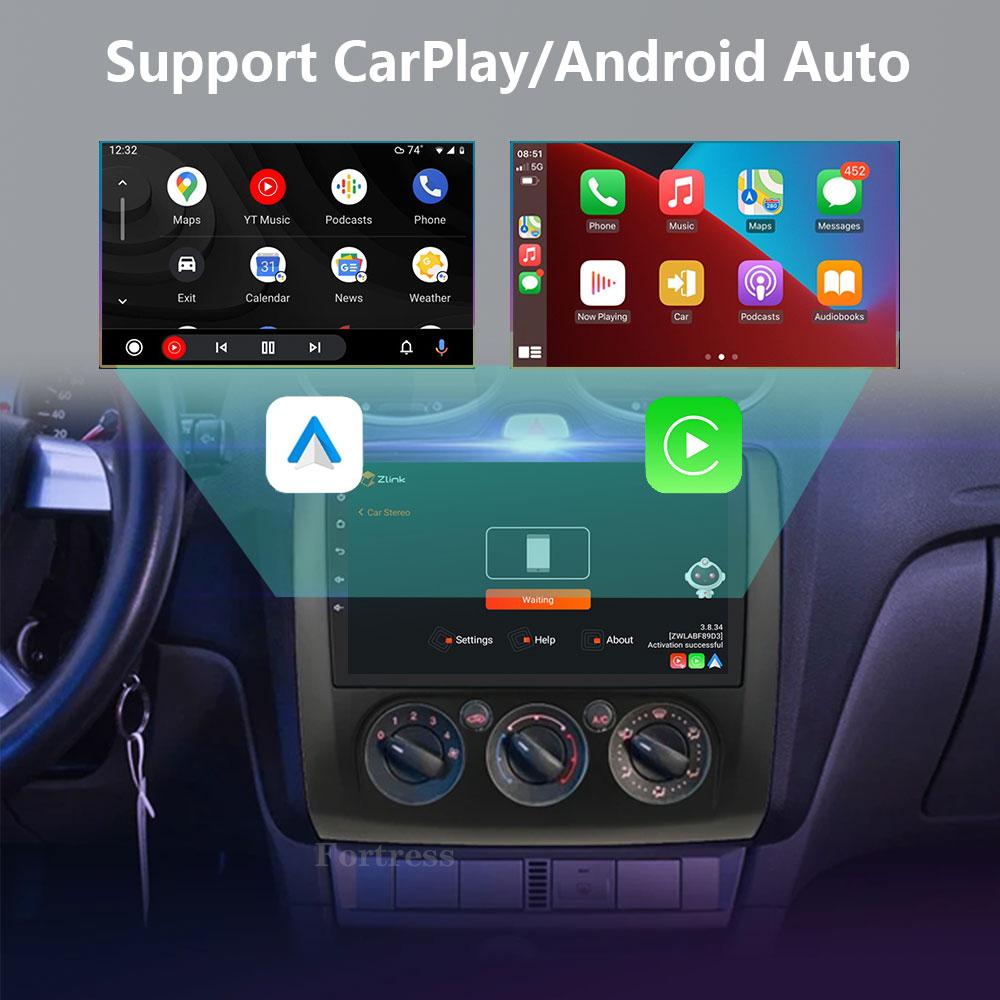 9" 2 Din 4G+WiFi Car Radio for Ford Focus Exi MT Mk2 MK3 2004-2011 Multimedia Player Android 13 GPS Navigation Head Unit