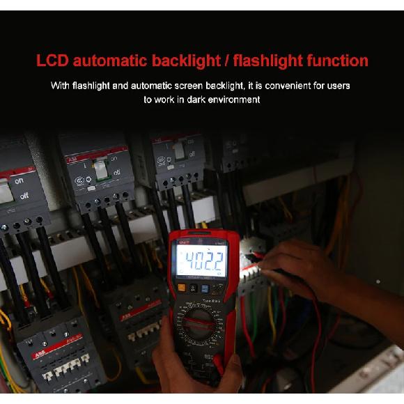 UNI-T UT89X UT89XD RMS Multimeter Digital Professional Electrical Tester NCV Diode Temperature Triode Capacitance Meter
