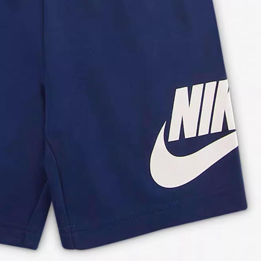 Nike Letter Print Mid-Length Summer Kids Tops DM3773-492