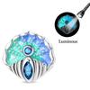 925 Silver Luminous Blue Ocean Series Octopus Starfish Charms Beads For Women Fit Bracelet DIY Jewelry Gifts
