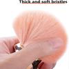 2 pcs soft nail art dust removal powder, soft nail dust cleaning brush