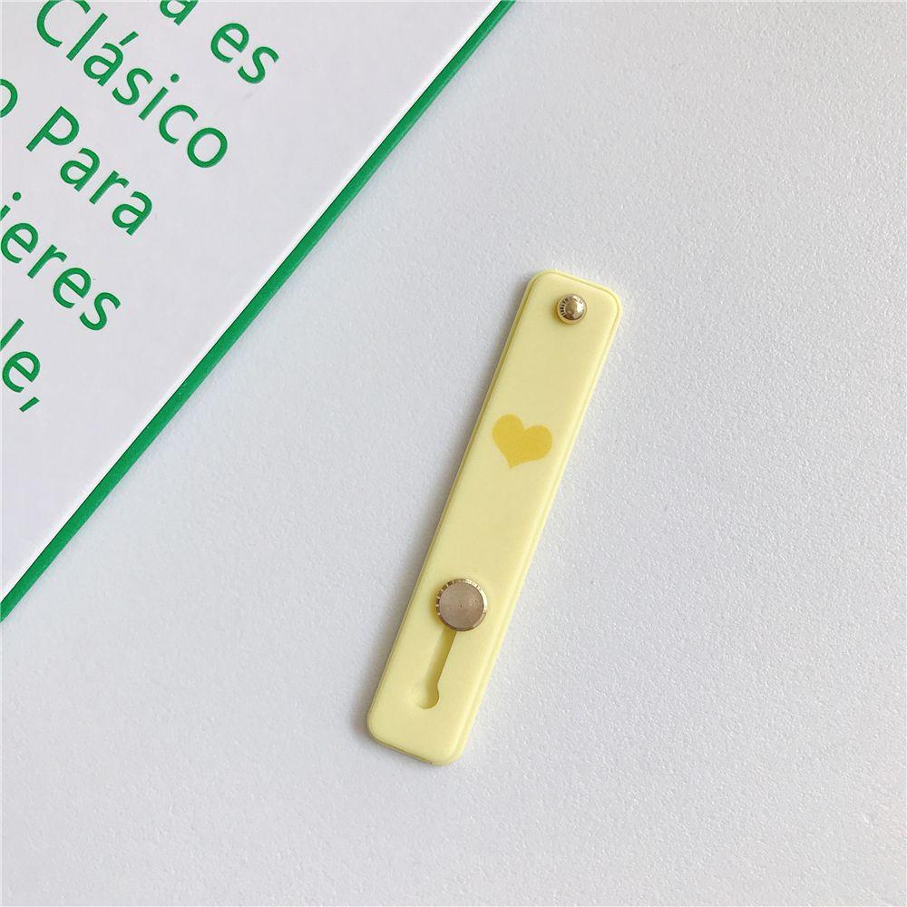 Candy Color Hand Band Silicone Grip Stand Finger Ring Push Pull Phone Holder